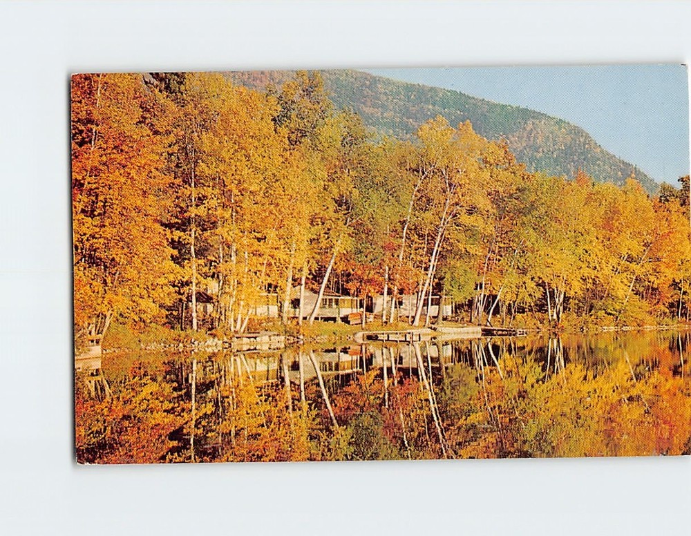 Postcard Lake Dunmore Brandon Vermont USA