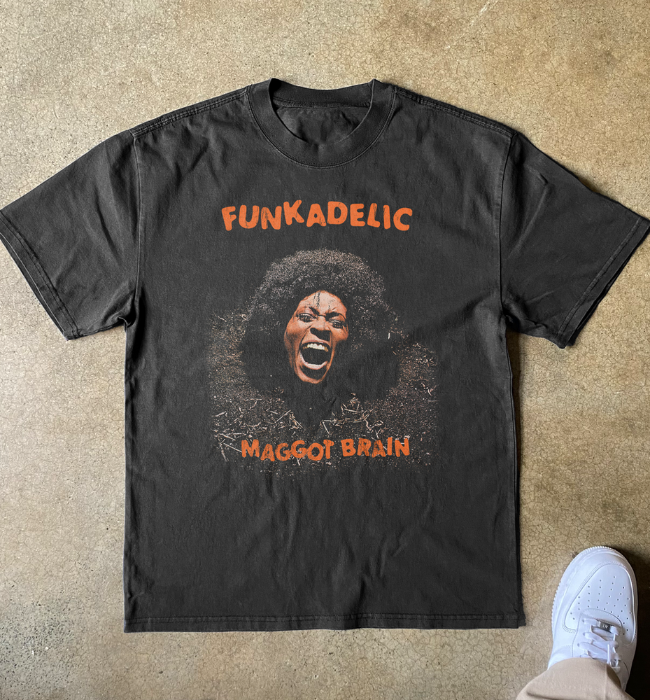 Vintage Funkadelic Band Tee Funk Rock Graphic T-Shirt Retro Music Shirt