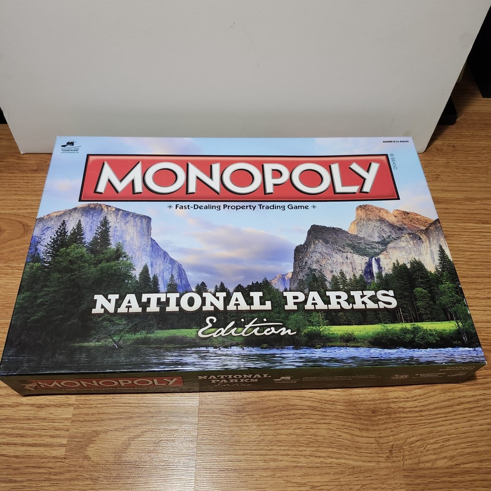 Monopoly National Parks Edition 2014 100% Complete Family Board Game