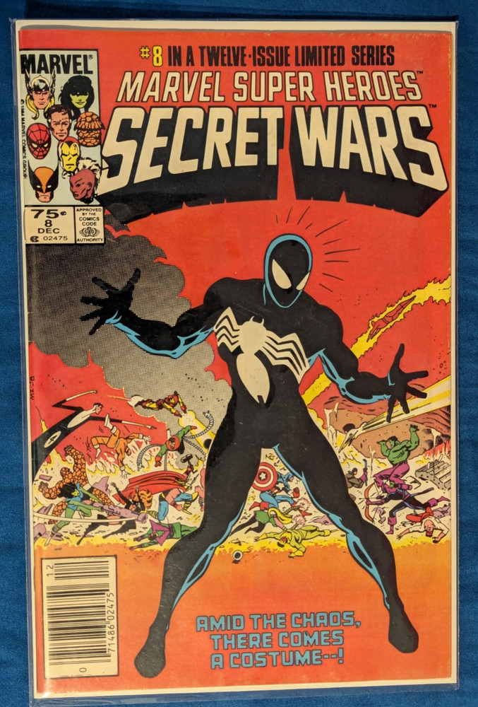Marvel Super Heroes Secret Wars #8 newsstand edition