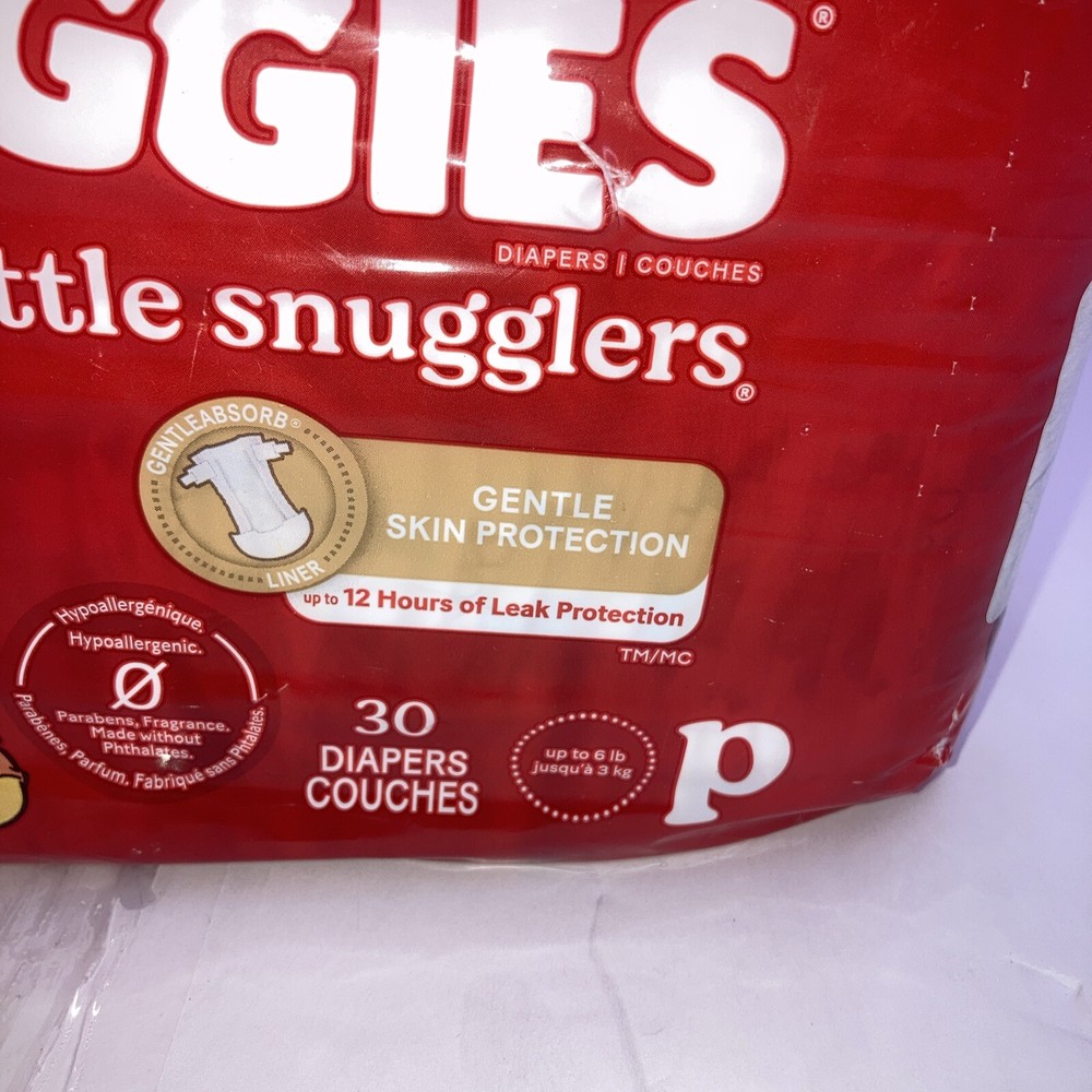 HUGGIES Little Smugglers Newborn Diapers 30 Count 1 Pack