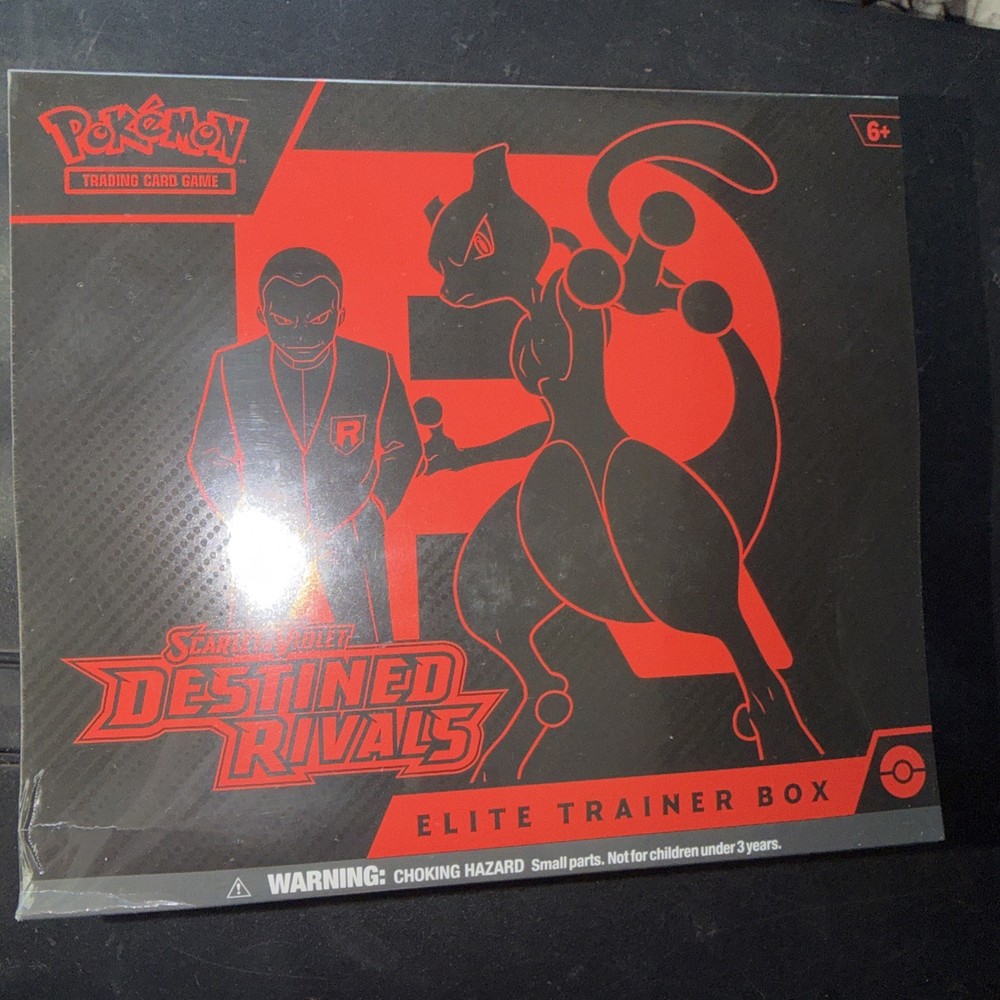 Pokémon TCG Destined Rivals Elite Trainer Box ETB Factory Sealed Brand New🚚🔥