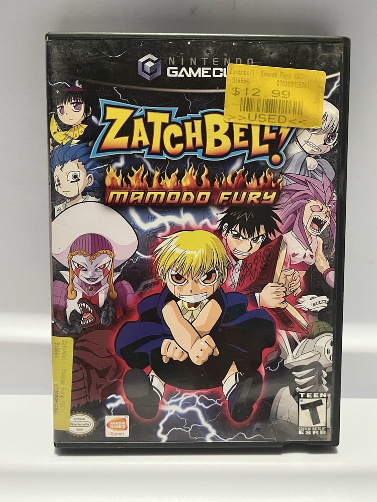 Zatch Bell Mamodo Fury for Nintendo GameCube (No manual) - Tested/Working