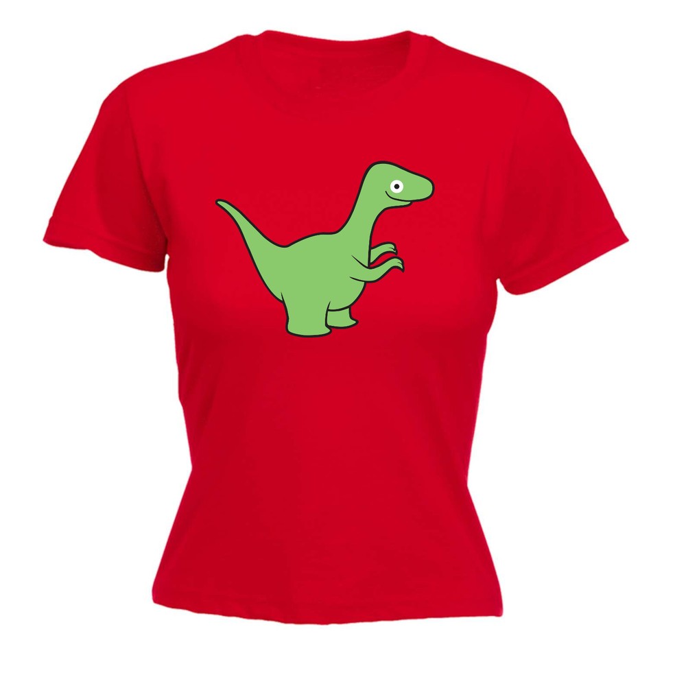 Dinosaur Veloceraptor Ani Mates - Womens T Shirt Funny T-Shirt Gift Novelty
