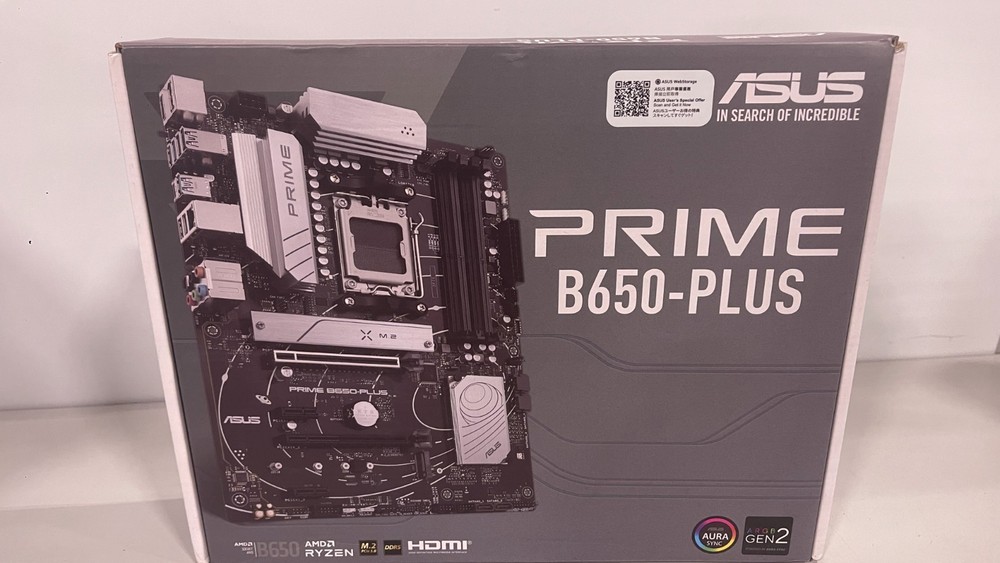 ASUS PRIME B650-PLUS WIFI AMD B650 AM5 ATX motherboard