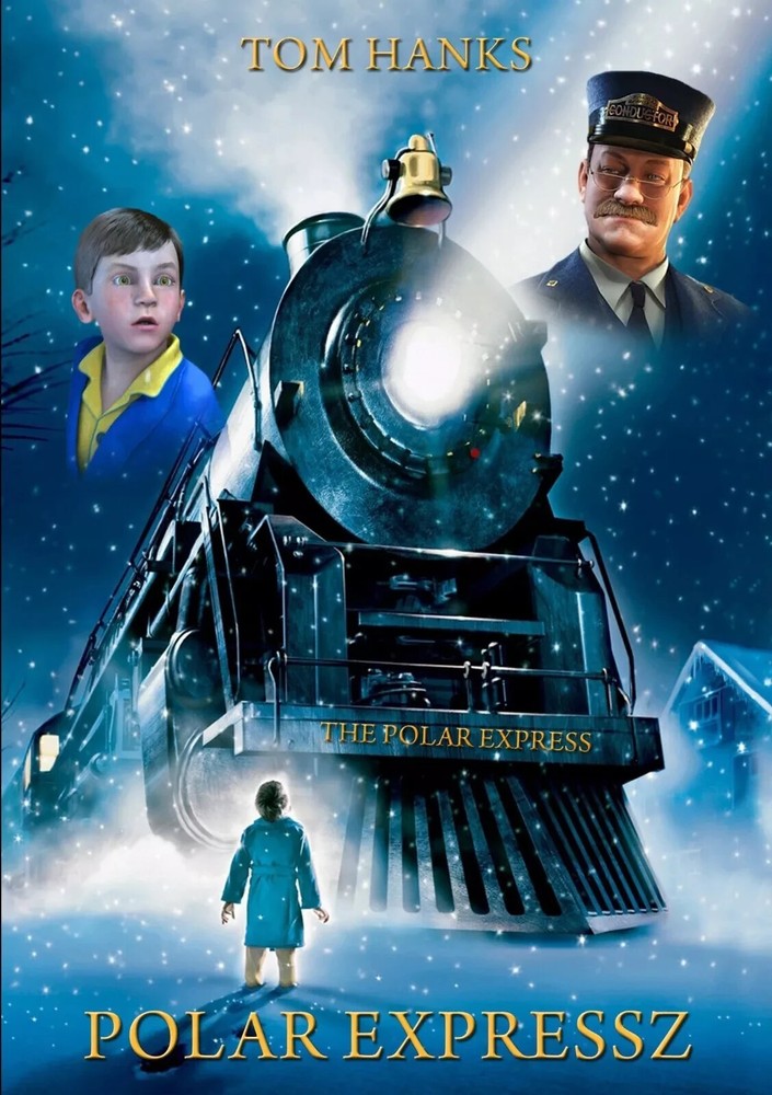 Polar Express 2004 Movie Poster 24x36 Inches Wall Art  