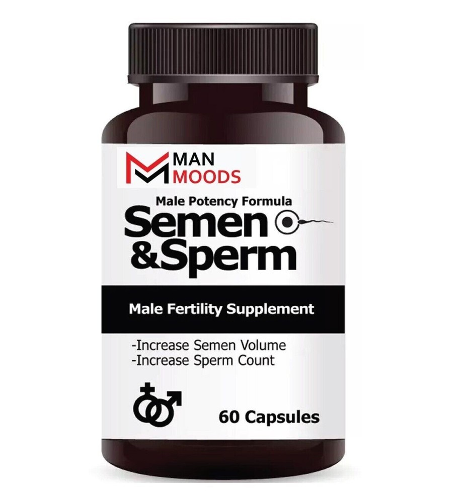 Semen & Sperm Male Fertility Supplement Increase Volume & Count Herbal 60ct