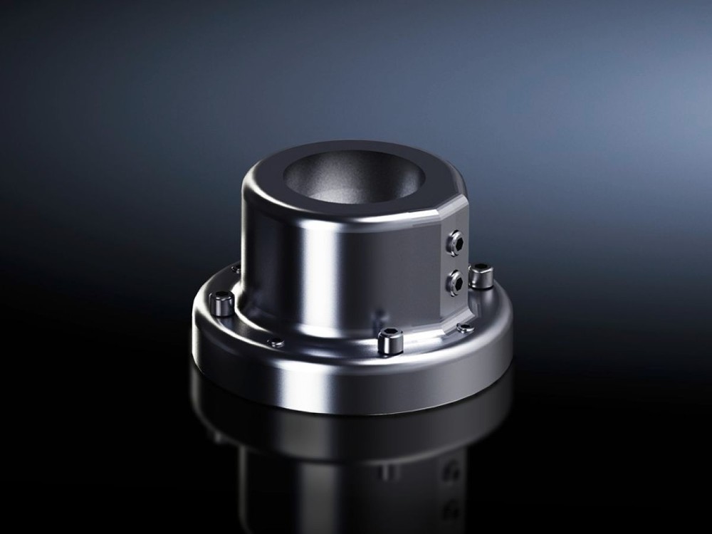 Rittal CP 6663.000 Wall/Base Mounting Bracket, rigid, CP 40, Stainless Steel