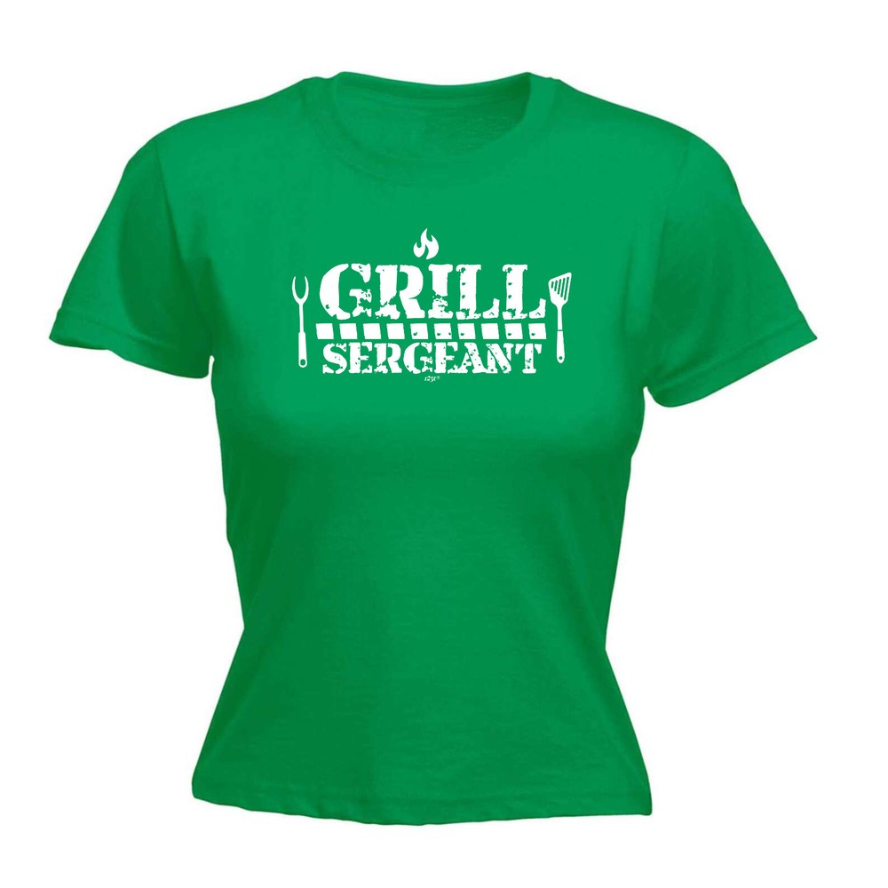 Grill Sergant Bbq Barbeque Cooking - Womens T Shirt Funny T-Shirt Gift Novelty