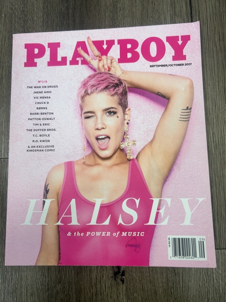 Playboy Magazine September/October 2017 Halsey Very Good