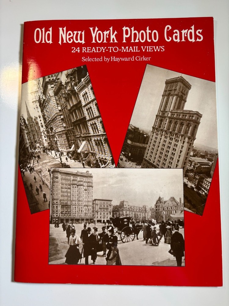 Old New York Photo Postcards 24 Ready-To-Mail Views Dover Publications