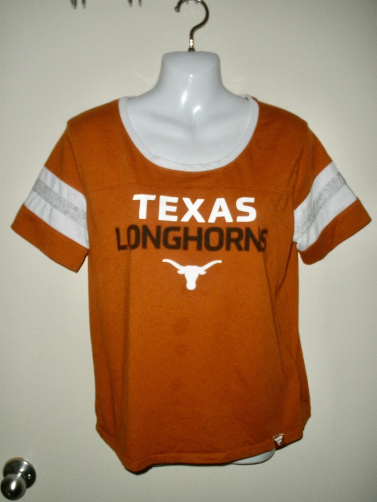 #66 Womens Texas Longhorns Burn't Orange University Fanatics M Graduation Sports