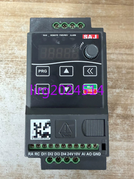1pc used  SAJ VM600G-2SR75 0.75KW 220V