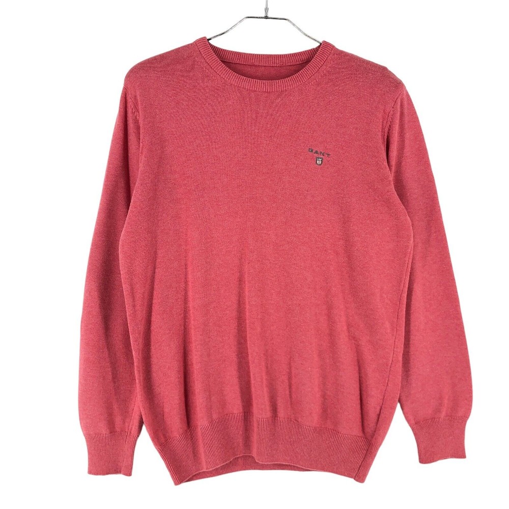 GANT Crew Neck Pink Jumper Pullover Sweater Men Size S