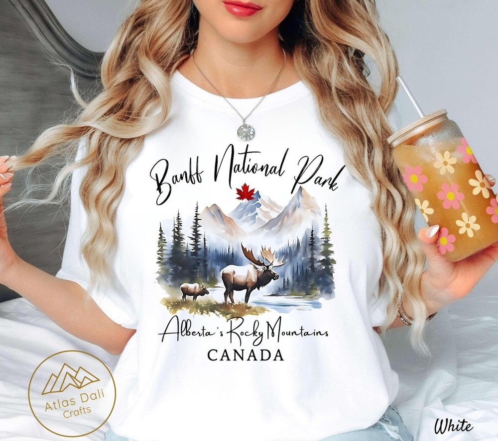 Banff National Park Unisex Shirt Travel Gift Canada Trip Souvenir Tee