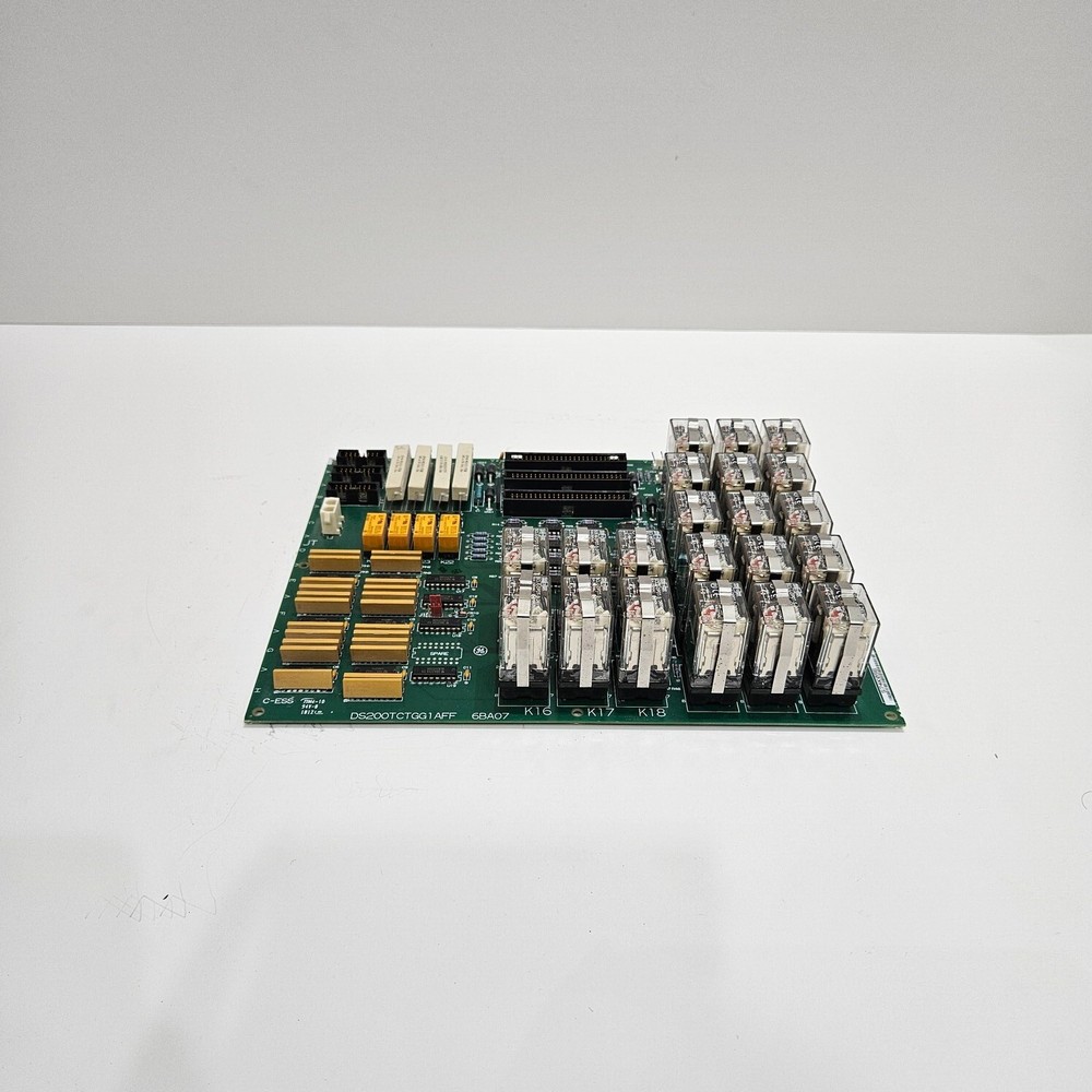 GE GENERAL ELECTRIC DS200TCTGG1AFF SIMPLEX TRIP BOARD MARK V