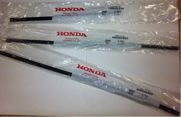 Genuine OEM Acura MDX Wiper Insert Set Front and Rear 2014 - 2020 Inserts