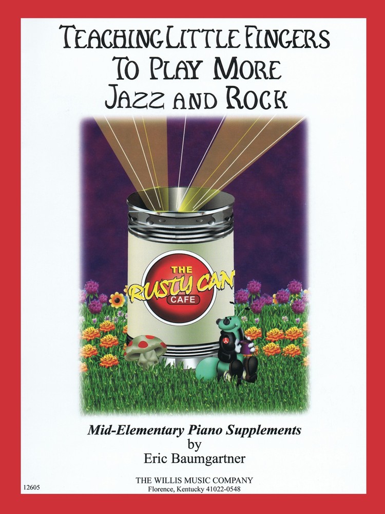 Teaching Little Fingers to Play More Jazz & Rock Beginner Piano Sheet Music Book