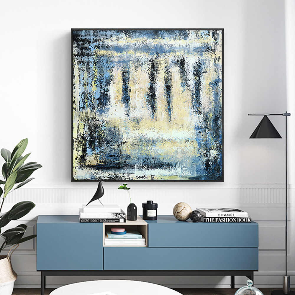 Handmade Oil Painting On Canvas Modern Canvas Knife Landscape Paintings Wall Art