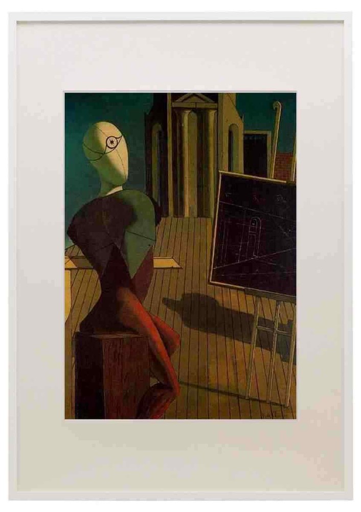 Giorgio De Chirico A3 A4 Framed Art Print 13 5