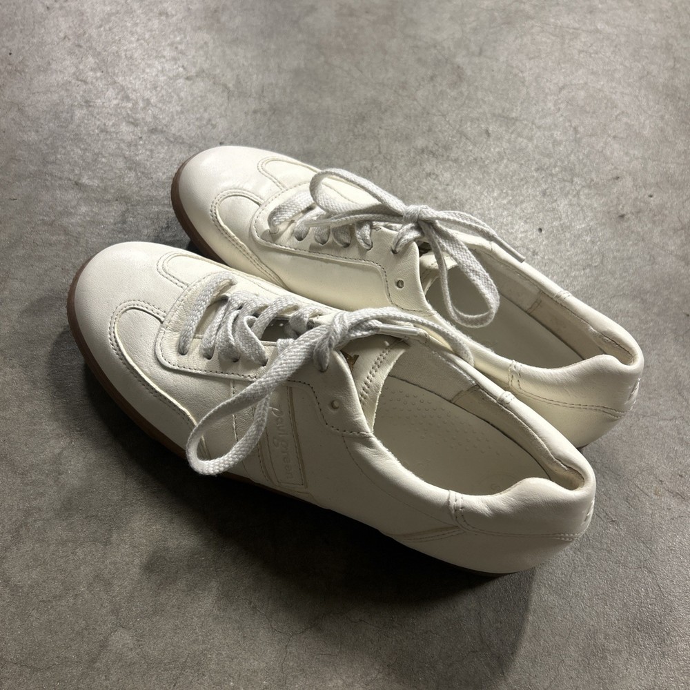 Paul Green TILLY Leather Sneakers White Combo Size 6 Uk Size 8.5 US