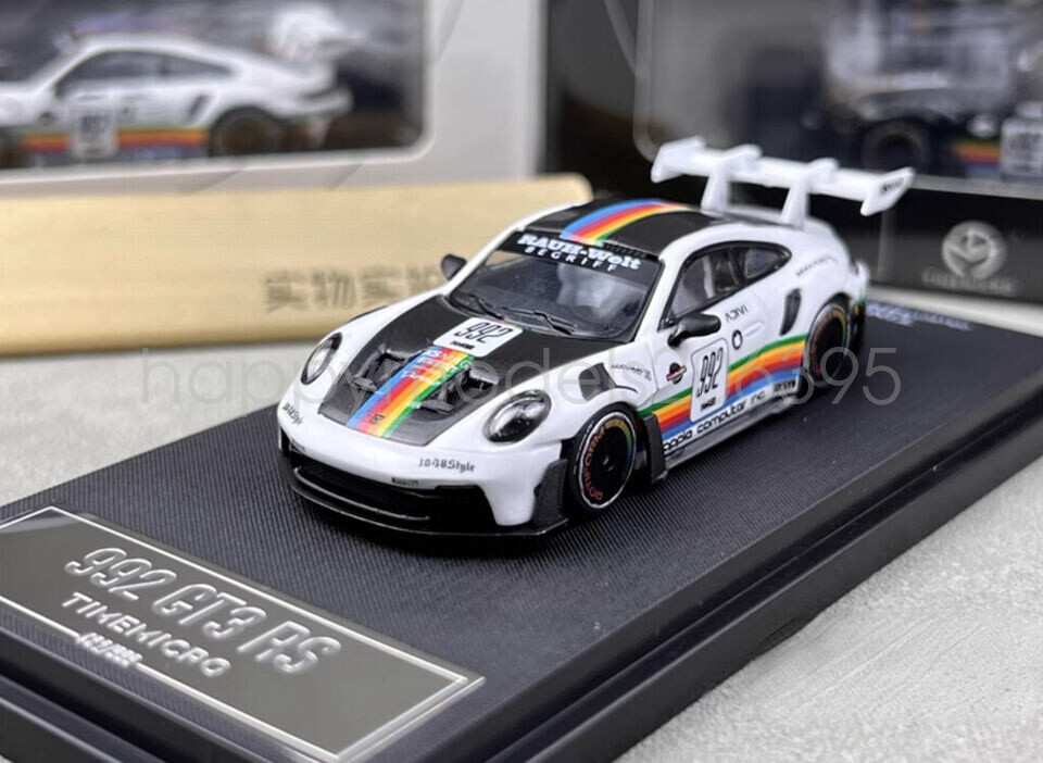 TM  992 GT3 RS Racing Sports Figure 1:64 Scale Model Diecast Metal Car