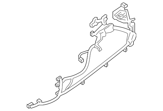 Genuine Nissan Door Wiring Harness 24124-9PR0ENew OEM NISSAN Part QTY 1(Please Provide VIN)