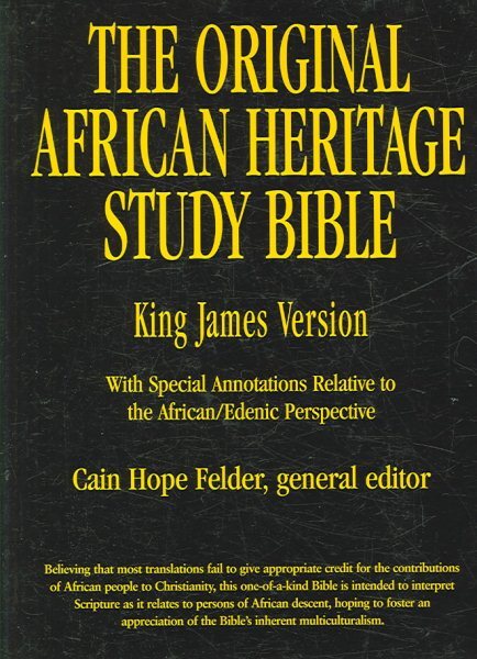 Original African Heritage Study Bible : King James Version, Paperback by Feld...