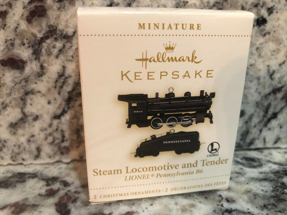 Hallmark Keepsake Steam Locomotive and Tender LIONEL Pennsylvania B6