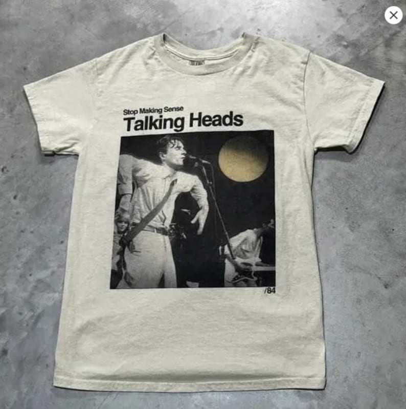Talking Heads Making Sense T-Shirt More Songs About Buildings and Food NH26946