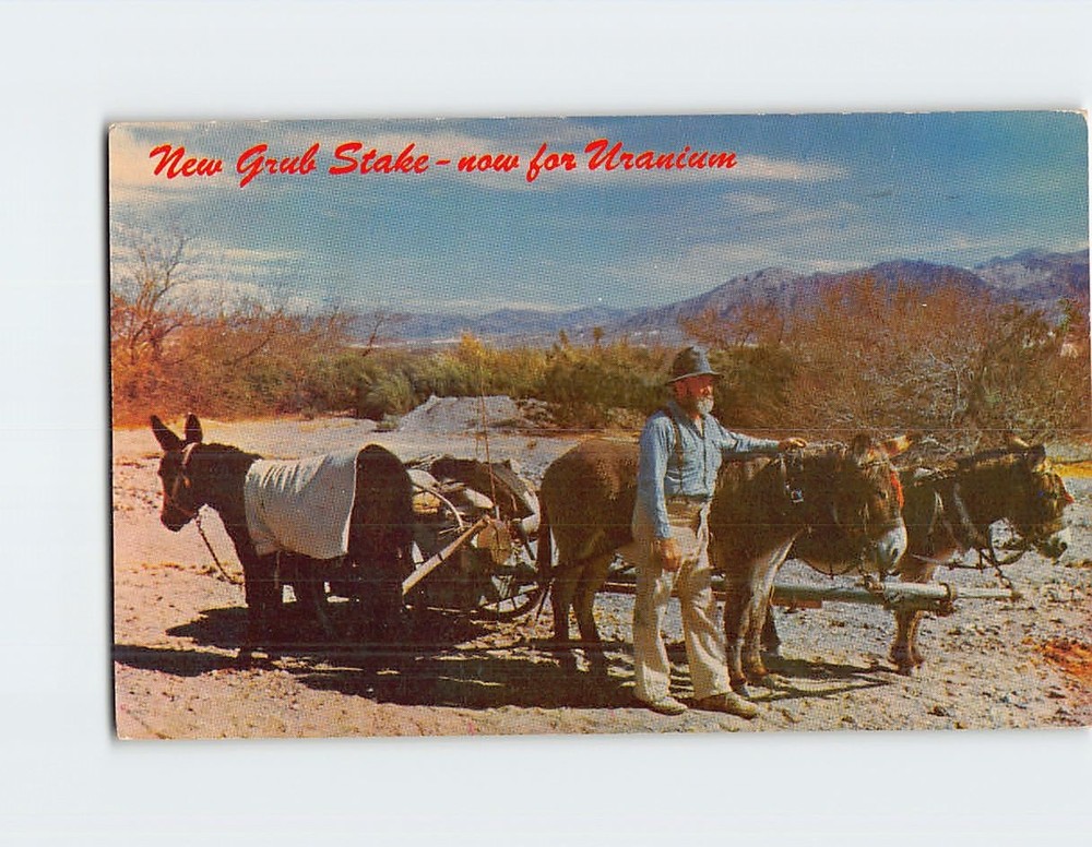 Postcard Grub Stake now for Uranium USA