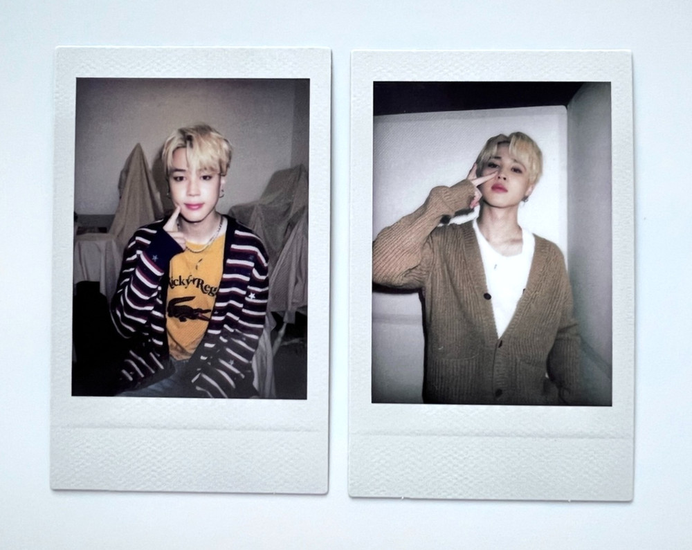 BTS JIMIN [2022 Deco KIT Official Polaroid Photocard Instant Photo] / K-POP