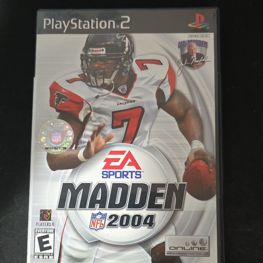 EA Sports Madden NFL 2004 PlayStation 2 Online Sports Game E NTSC-U/C 2003