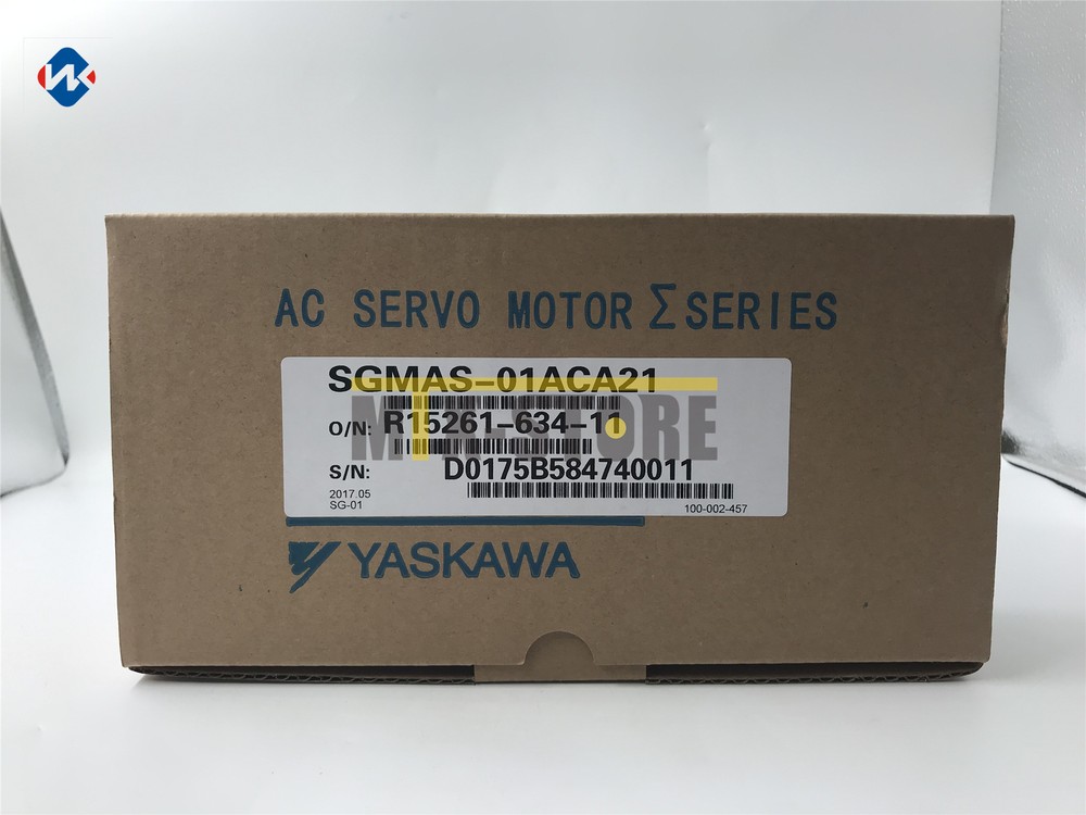 1PC New IN BOX YASKAWA SGMAS-01ACA21 servo motor