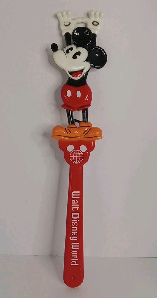 Vintage 1971 Mickey Mouse Back Scratcher Walt Disney World Souvenir 15.5