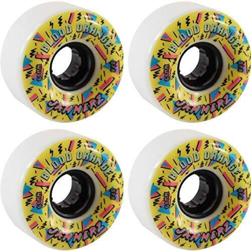 Blood Orange Jammers Longboard Skateboard Wheels - 60mm 82a (Set of 4)