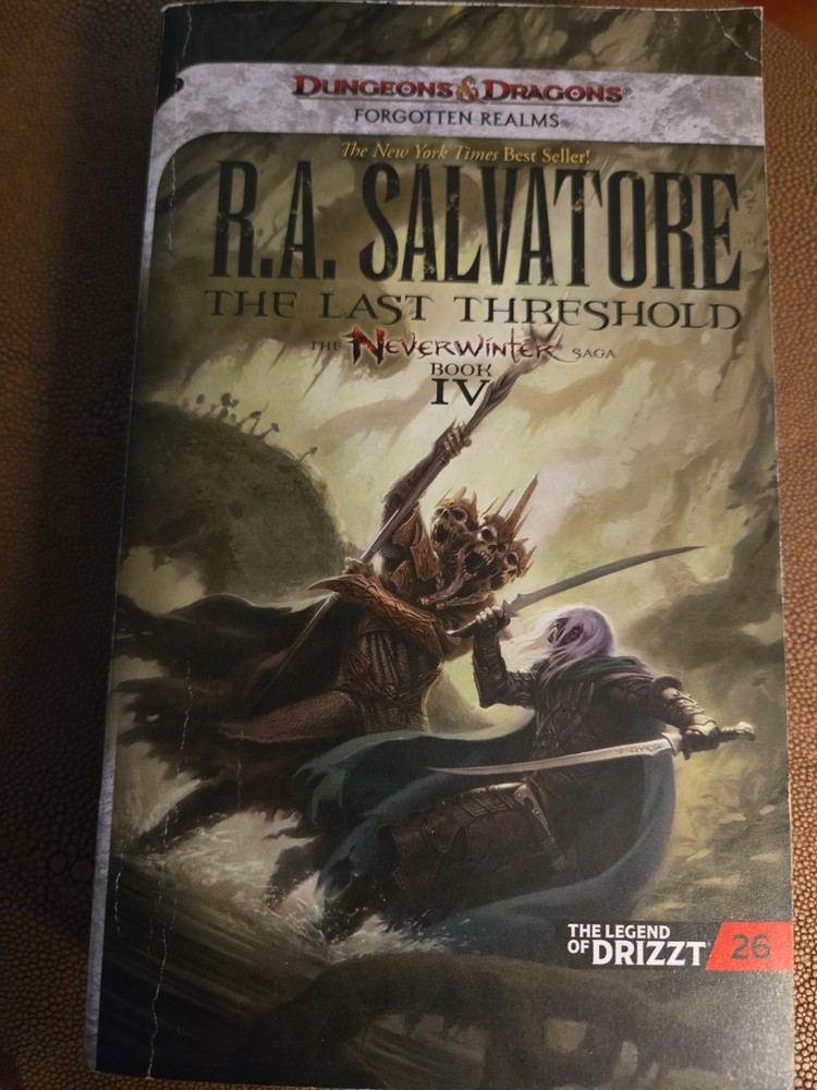 Last Threshold The Legend of Drizzt by R. A. Salvatore Forgotten Realms 2013