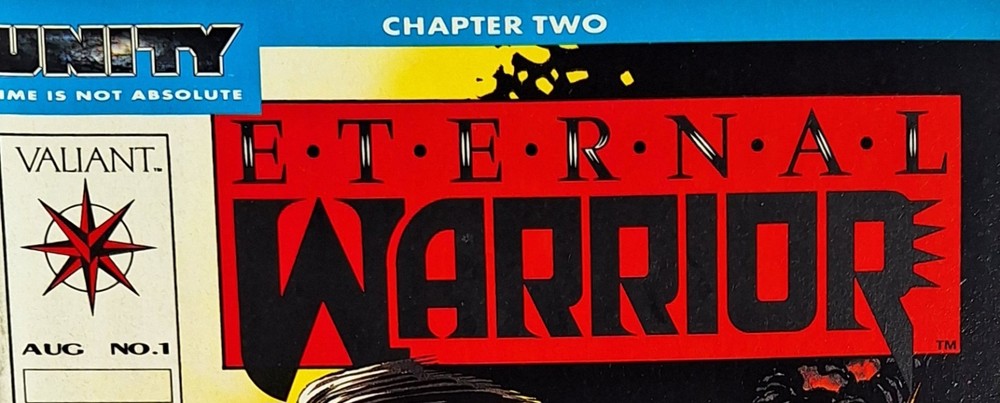 ETERNAL WARRIOR NO. 1 FIRST SOLO SERIES-Gilad Anni-Padda VALIANT Comics AUG '92