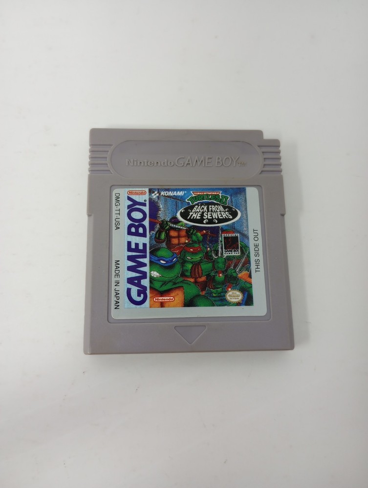Teenage Mutant Ninja Turtles II Back From the Sewers (Nintendo Game Boy, 1991)