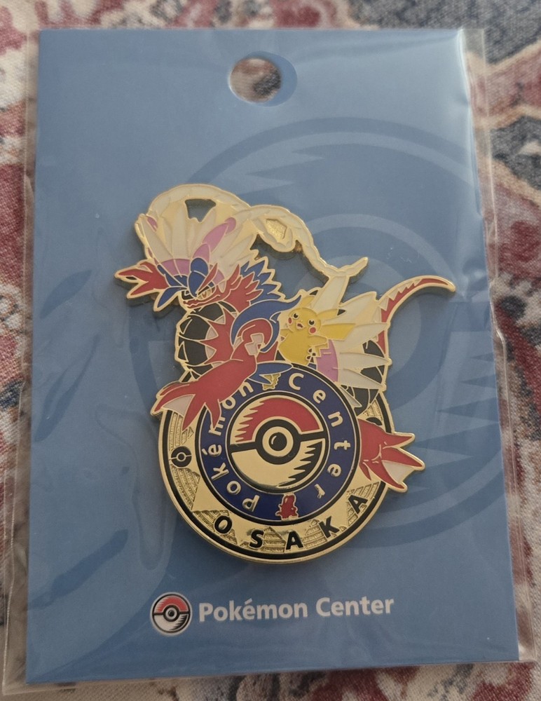 Pokemon Center Osaka Logo Exclusive Pin Koraidon Pikachu from Japan