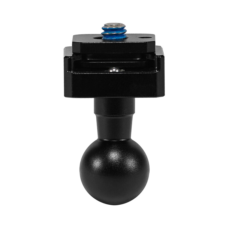 Bicycle Clamp Ball Head Magnetic Quick Mount for Insta360 Go3/3S/DJI Action 5Pro