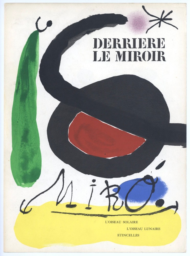 Joan Miro original lithograph printed in 1967 a