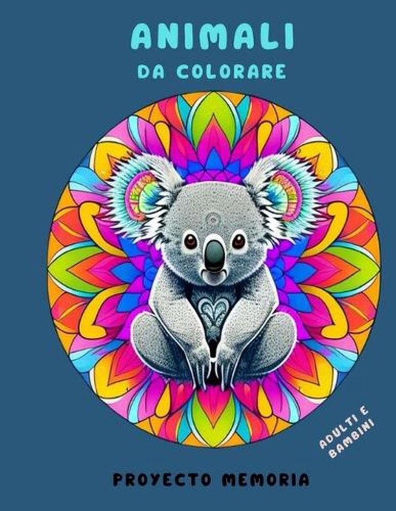 Animali: Da Colorare by Proyecto Memoria Paperback Book