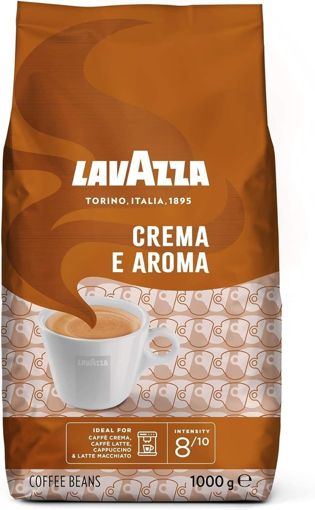Crema E Aroma Whole Bean Coffee Blend, 2.2-Pound Bag , Balanced medium roast ...