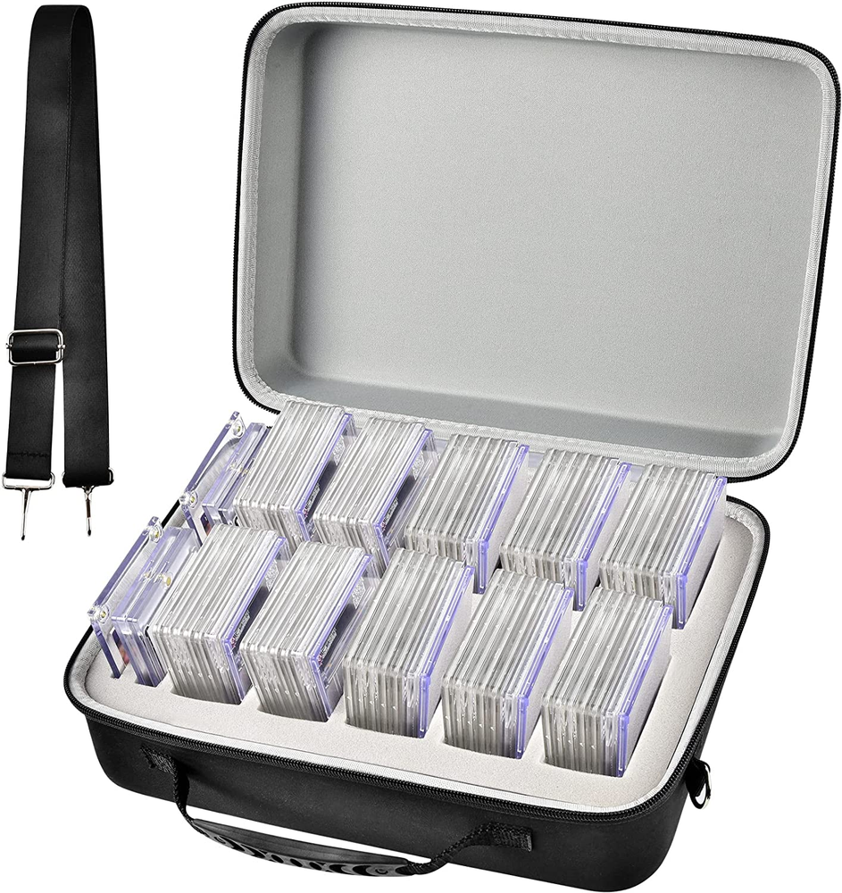 Graded Card Storage Box Compatible with 66+ BGS PSA FGS Graded Sports Trading Ca