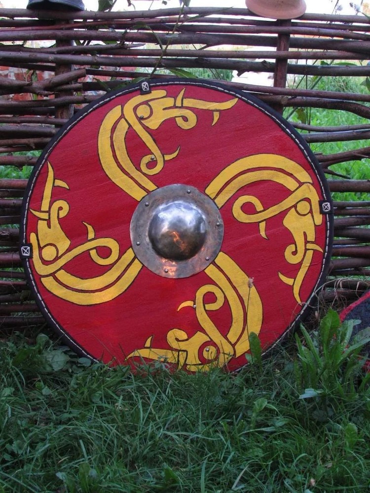 Medieval Norse Shield Viking Warrior Armor & Wall Decor Shield