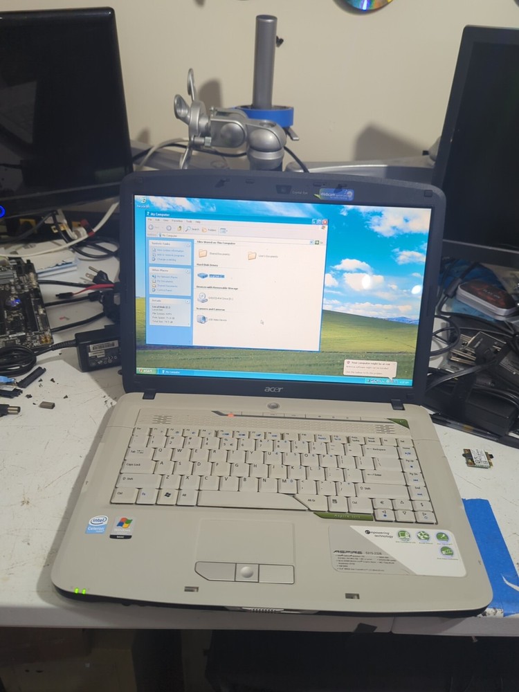 Acer Aspire 5315 Laptop with 2GB RAM 80GB SSD Core 2 Duo DVD Webcam-image