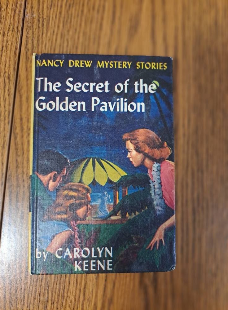 Nancy Drew The Secret of the Golden Pavilion 1959 Hard Cover Book #36