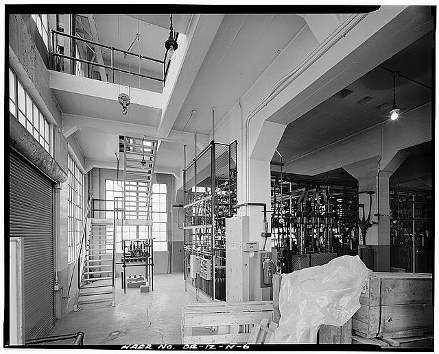 6. First Floor, Looking North-Northeast, High Tension Lines And Transformers In