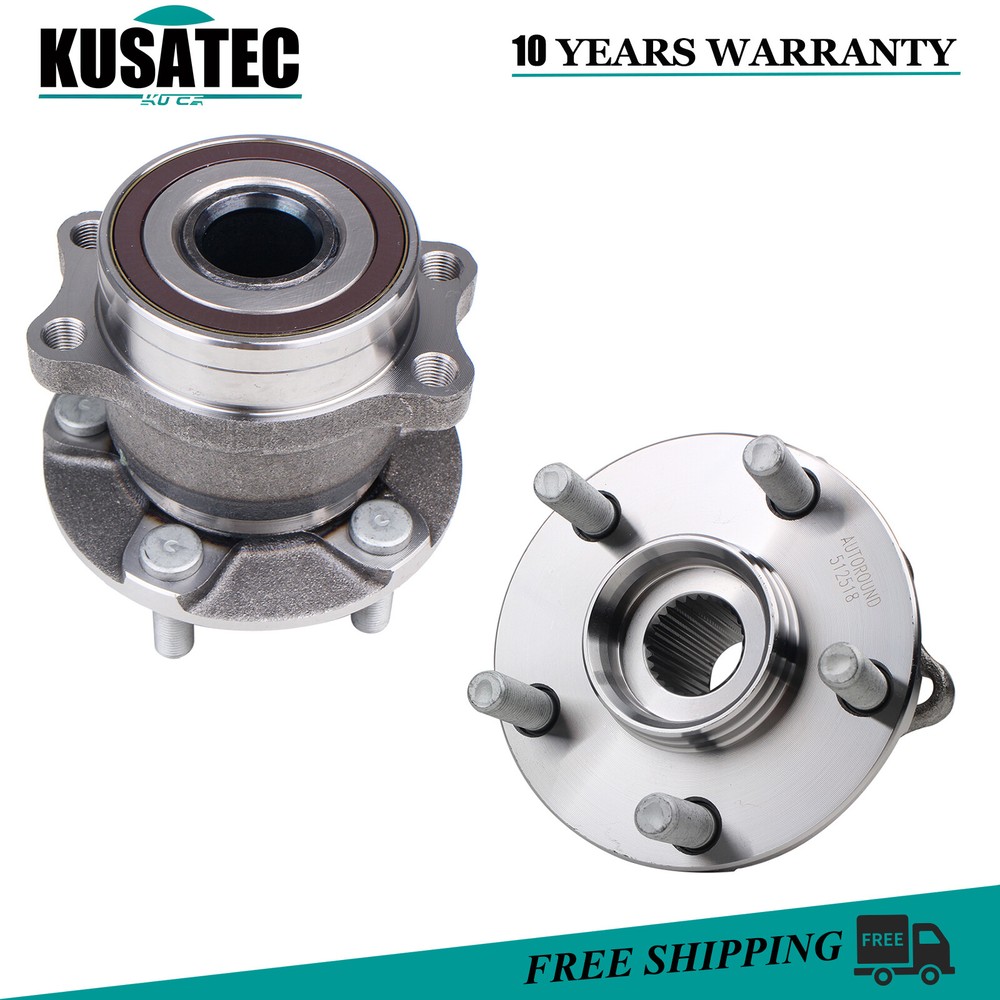 (2) Rear Wheel Bearing Hub Assembly For Subaru Forester 2014-18 Impreza 2012-19